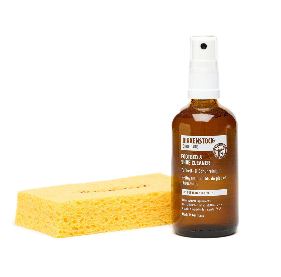 footbed and shoe cleaner with sponge multi