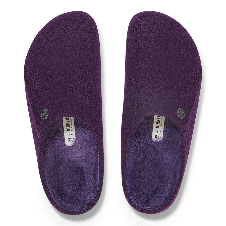 zermatt shearling wool felt acai