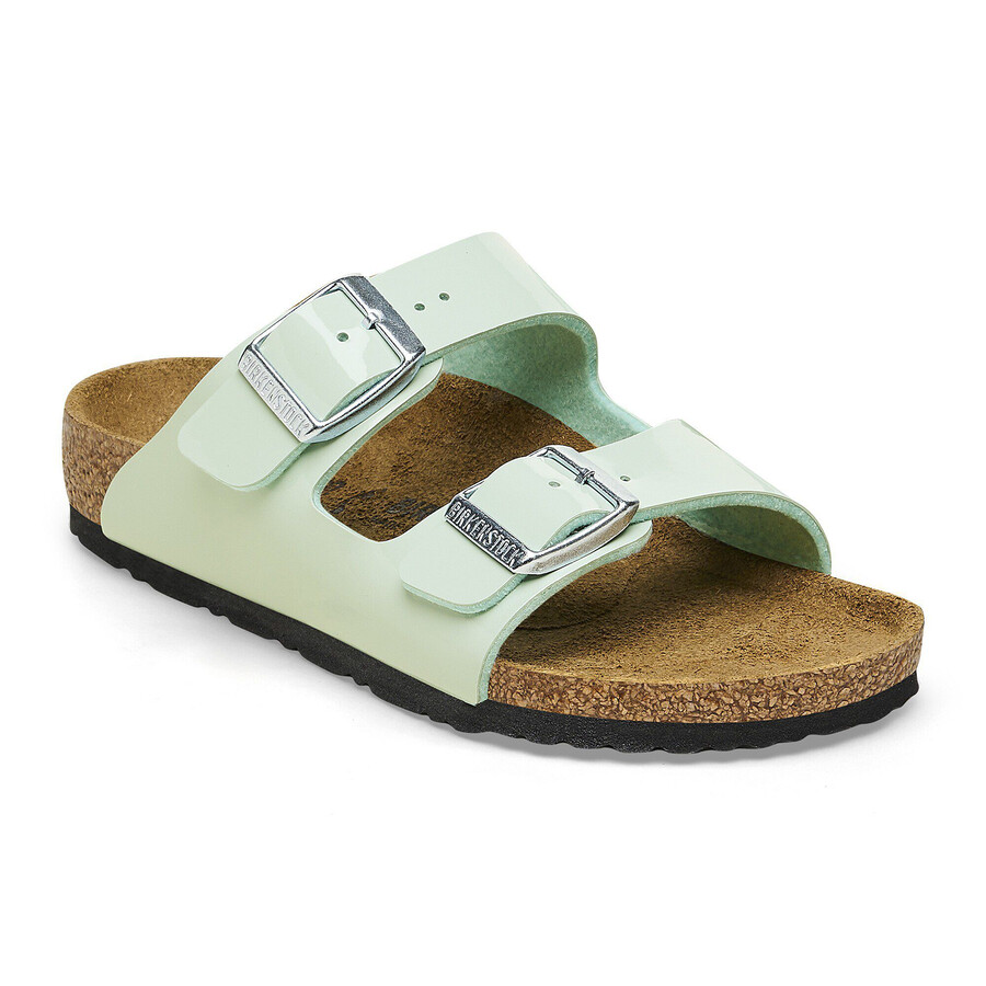 arizona kids birko-flor patent patent surf green