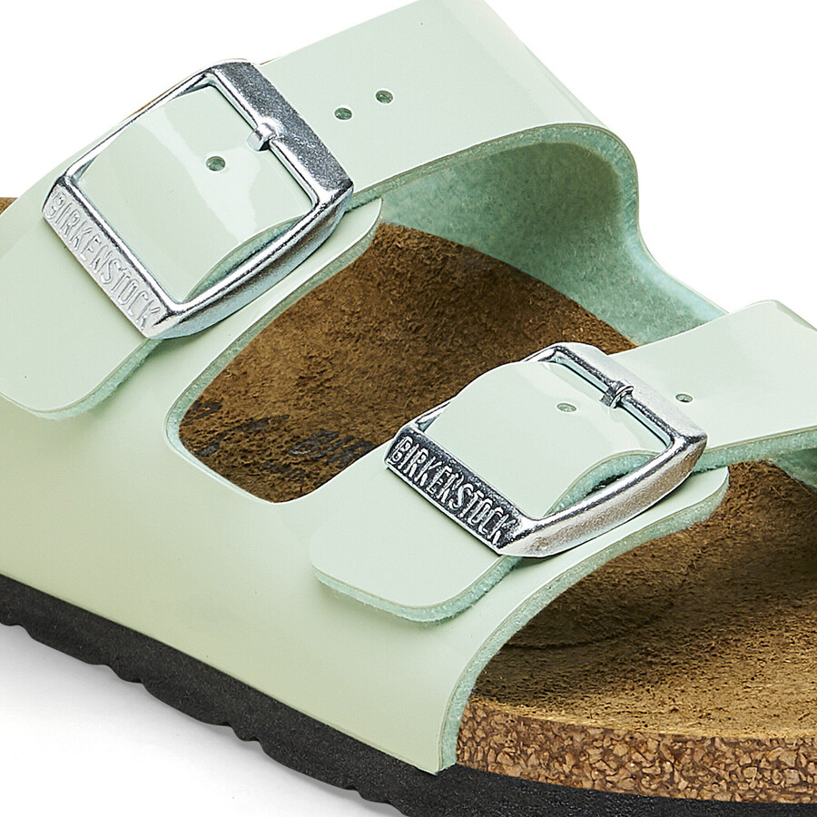 arizona kids birko-flor patent patent surf green