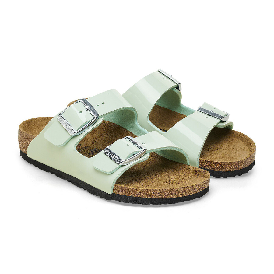 arizona kids birko-flor patent patent surf green