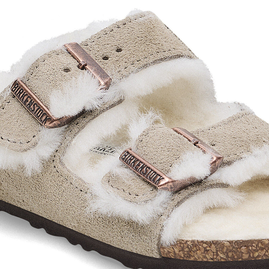 arizona shearling kids suede leather