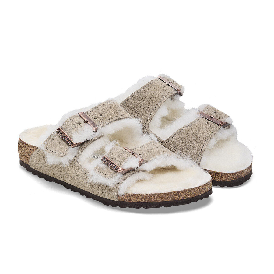 arizona shearling kids suede leather