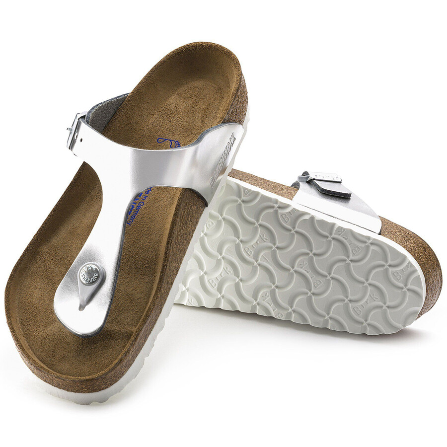 gizeh soft footbed natural leather