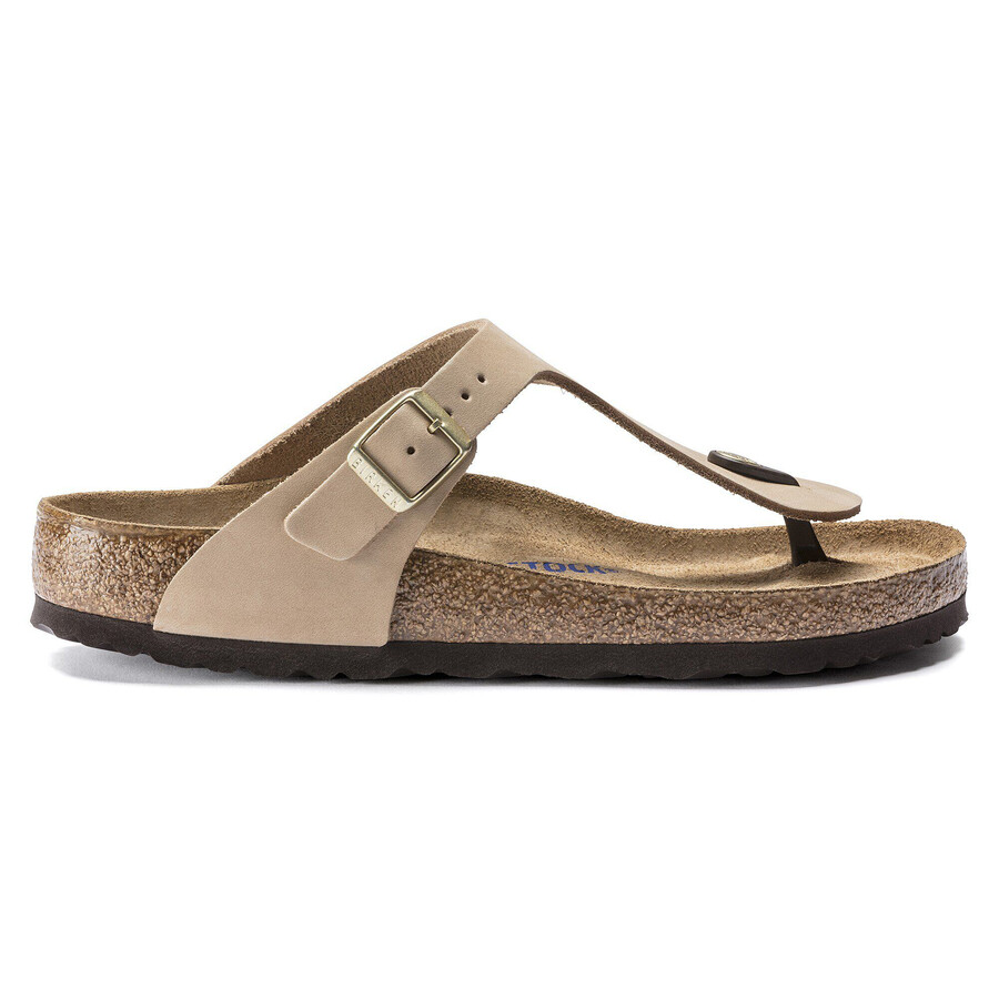 gizeh soft footbed nubuk leather