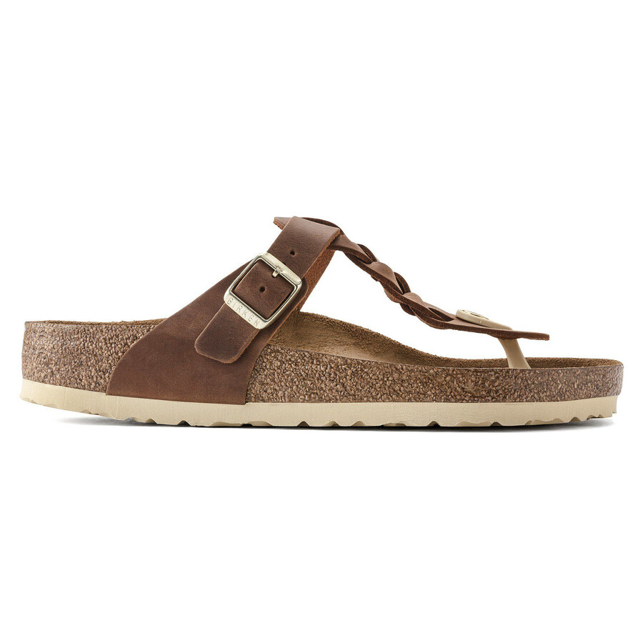 gizeh braided waxy leather