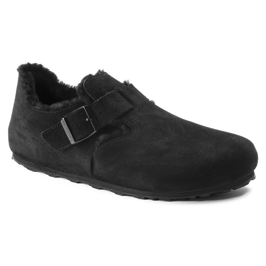 london shearling suede leather