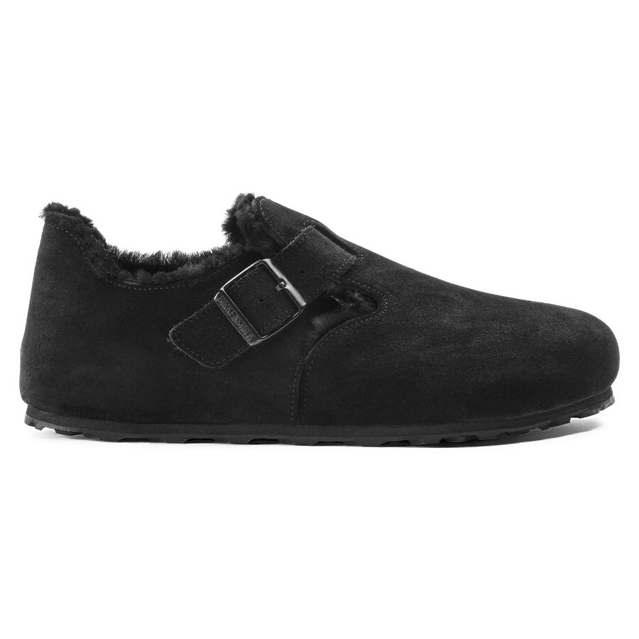 london shearling suede leather