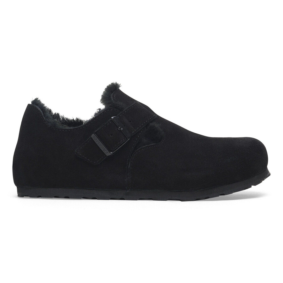 london shearling suede leather