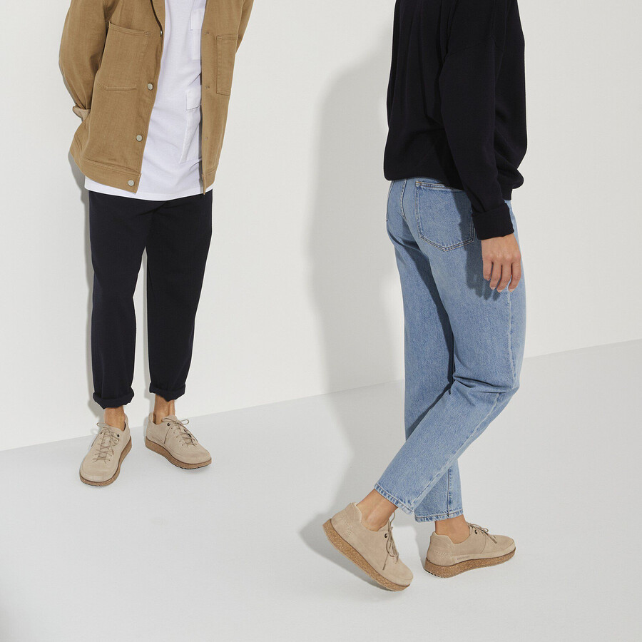 honnef light suede leather