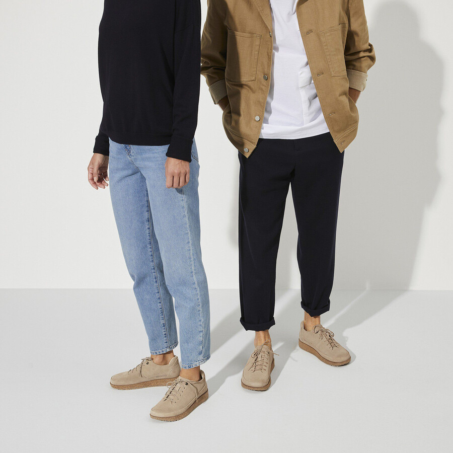 honnef light suede leather