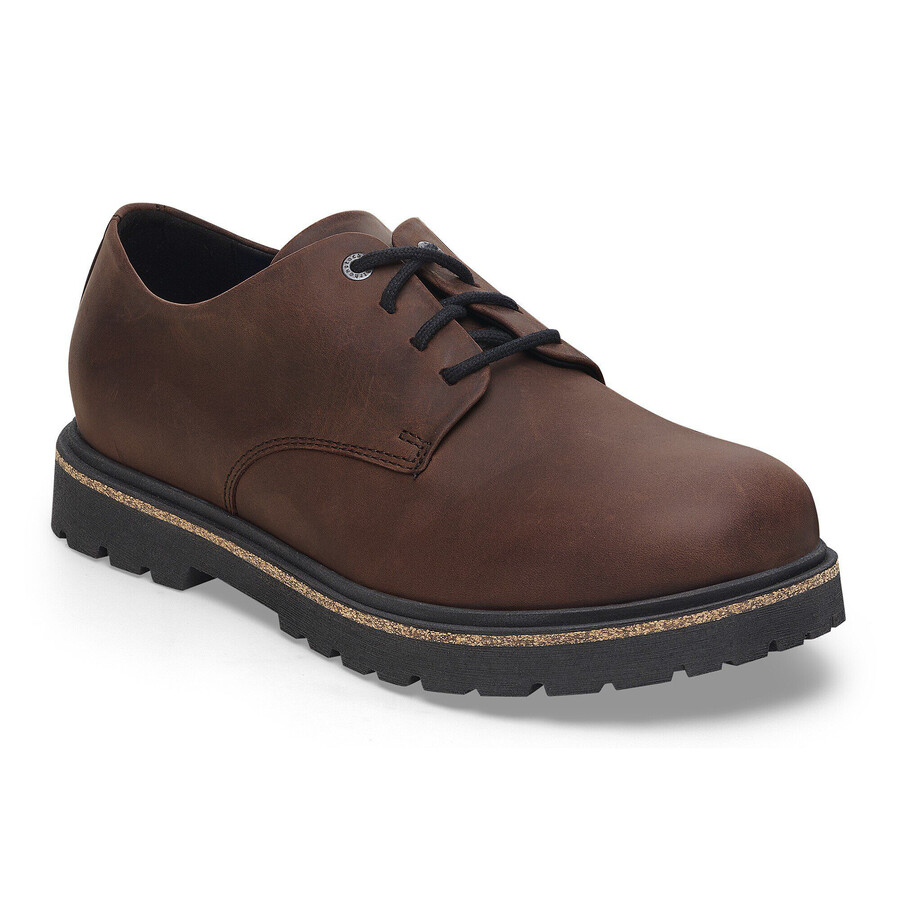highwood lace low natural leather