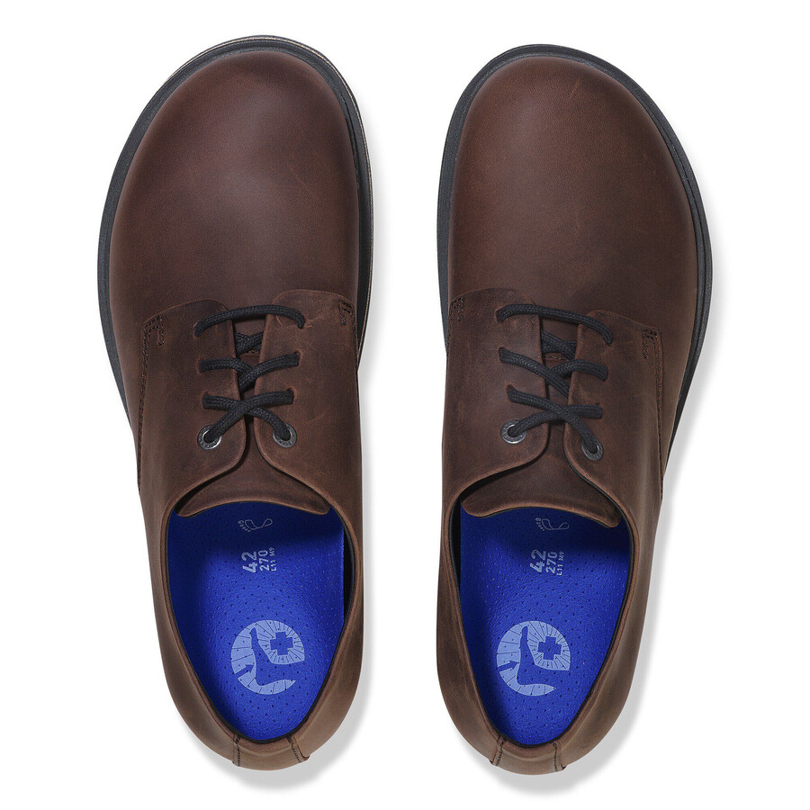 highwood lace low natural leather