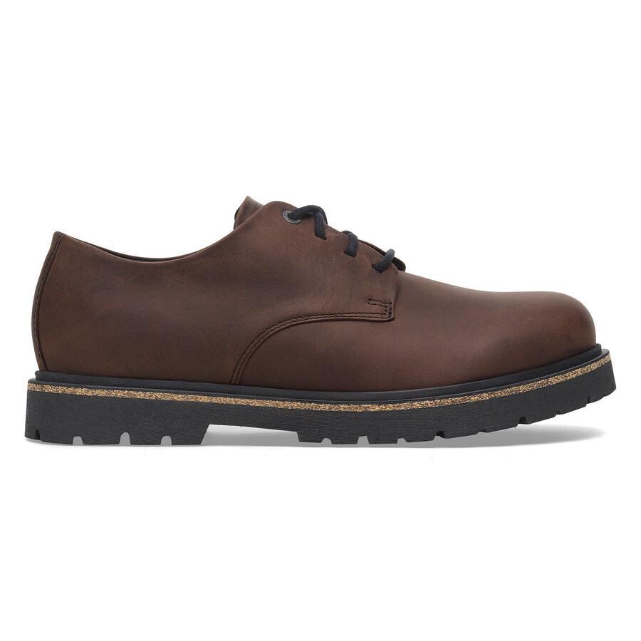highwood lace low natural leather