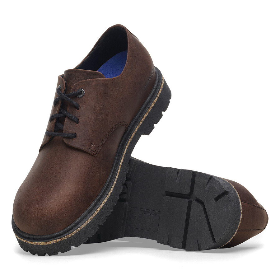 highwood lace low natural leather