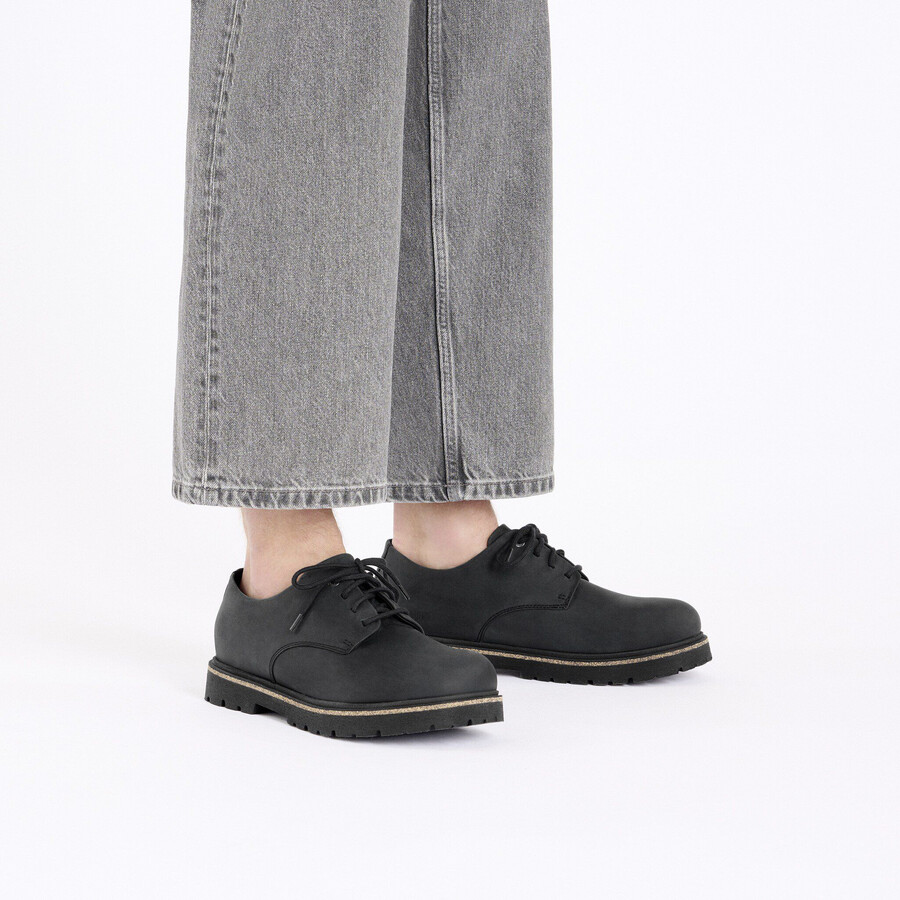 highwood lace low natural leather