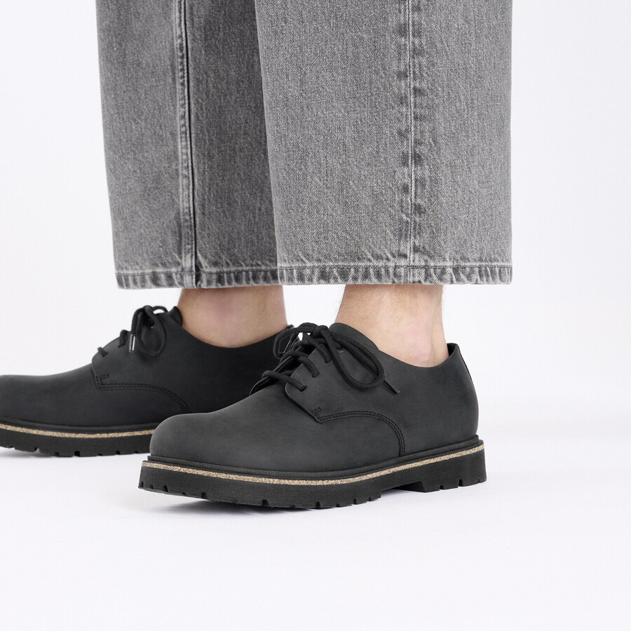 highwood lace low natural leather