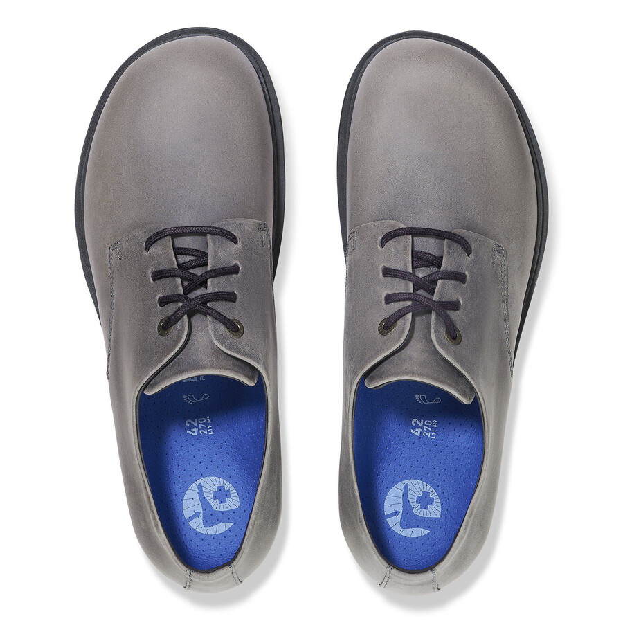 highwood lace low natural leather