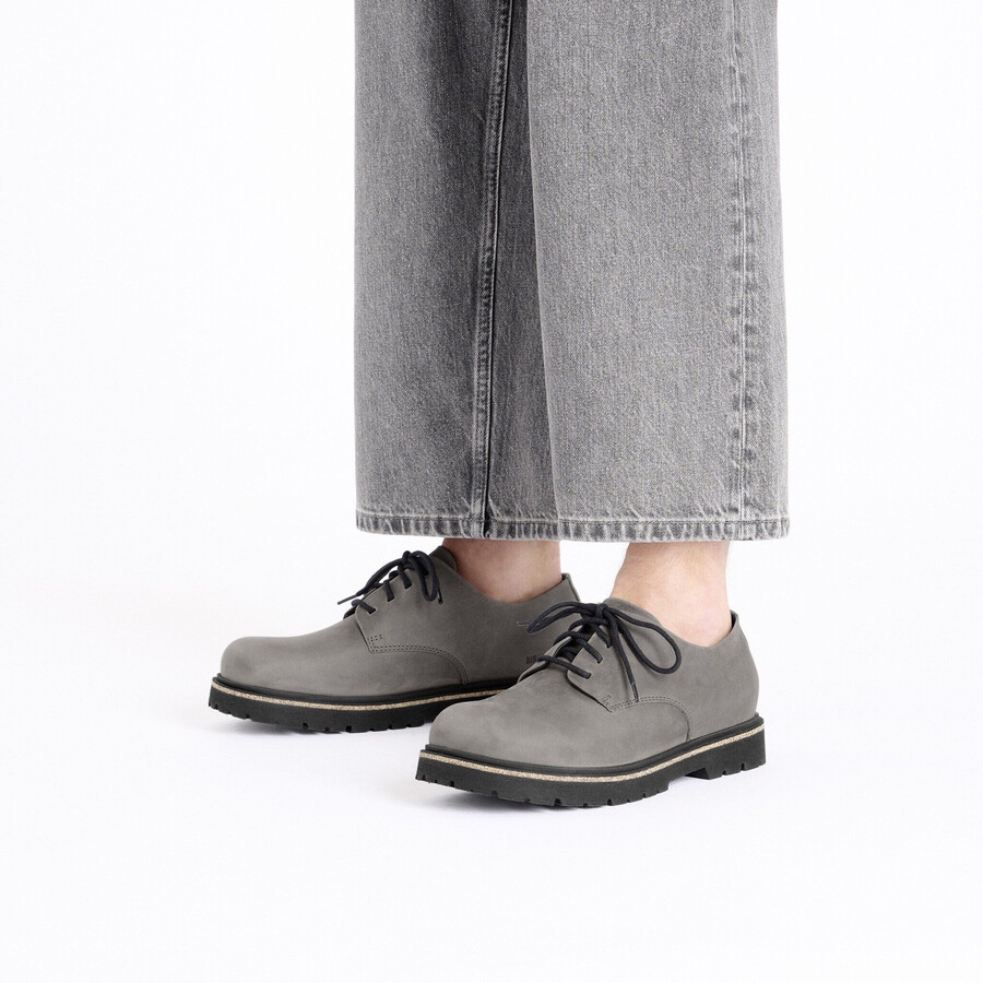 highwood lace low natural leather