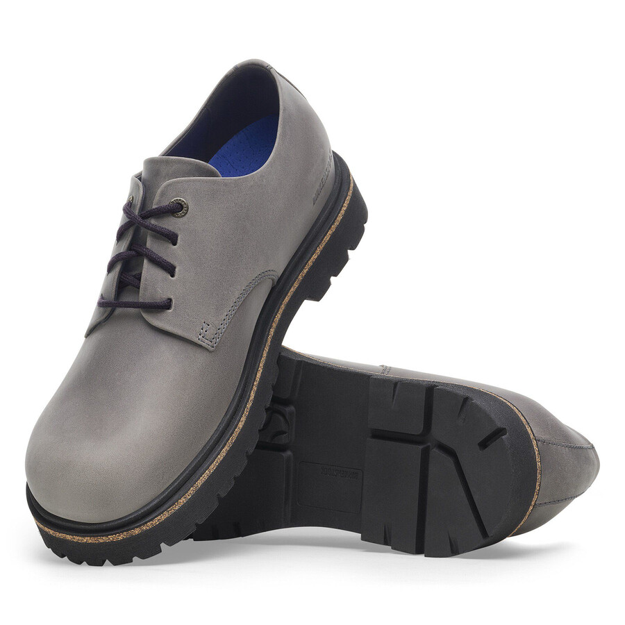 highwood lace low natural leather
