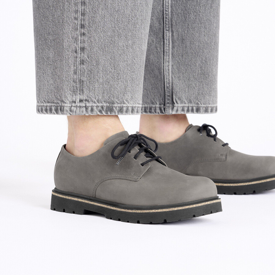 highwood lace low natural leather