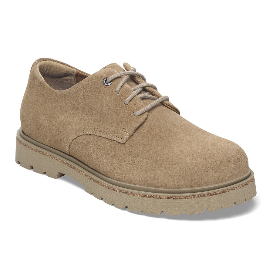 highwood lace low suede leather