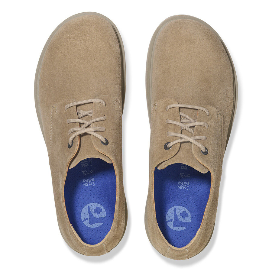 highwood lace low suede leather