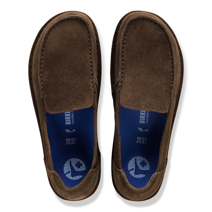 utti slip on suede leather
