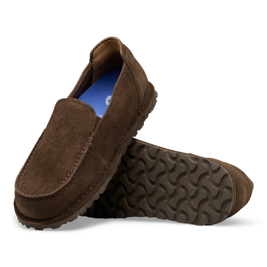 utti slip on suede leather