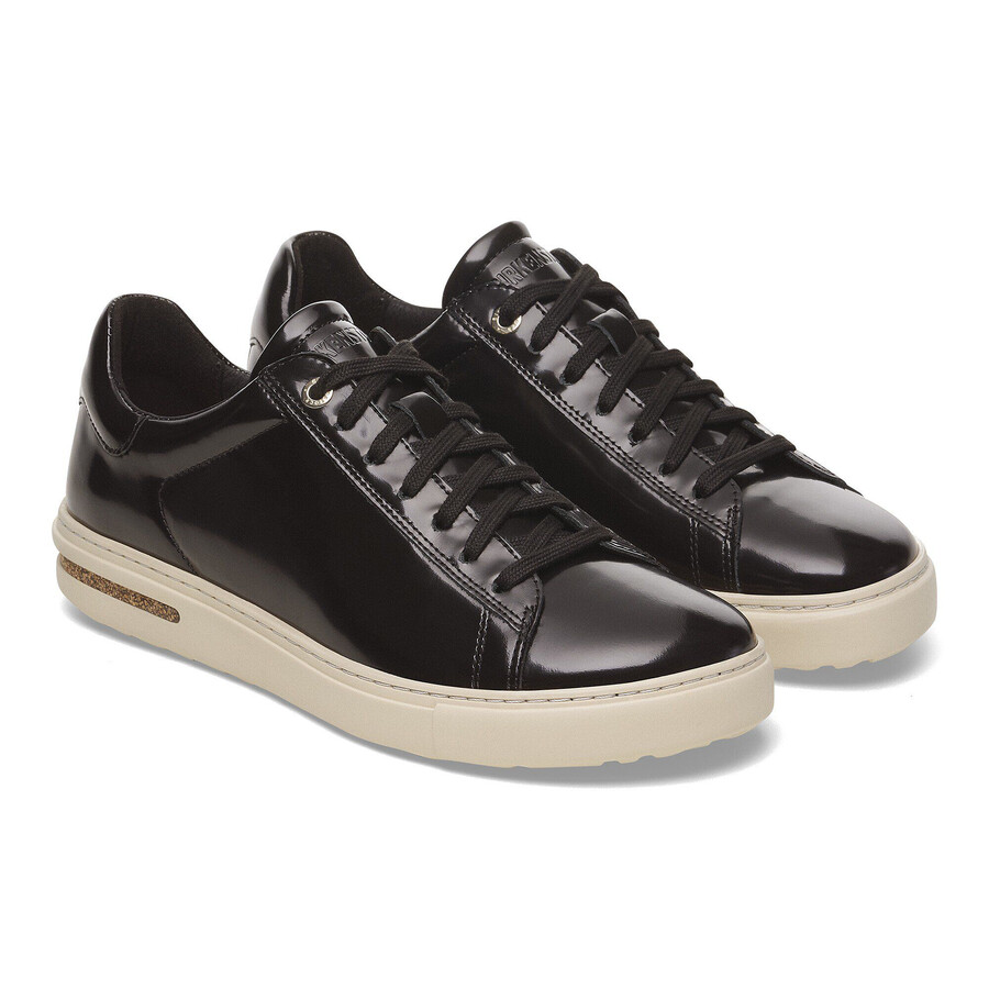 bend low natural leather patent