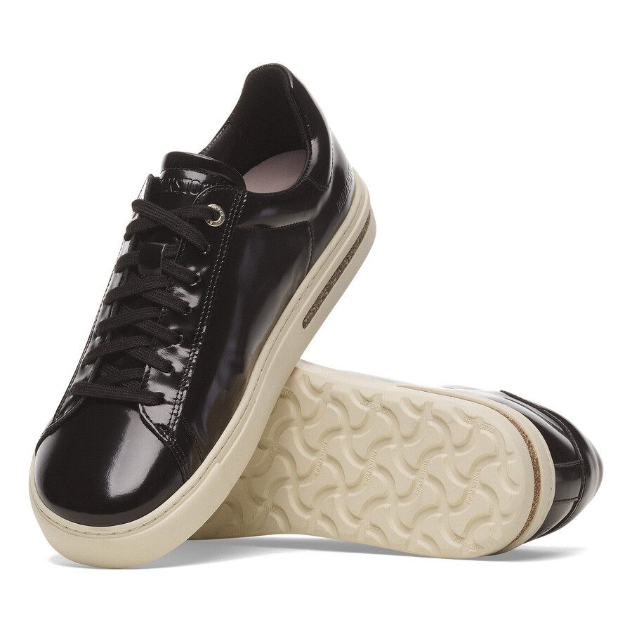 bend low natural leather patent