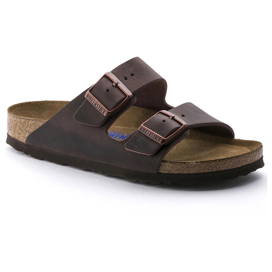 arizona soft footbed natural leather oiled