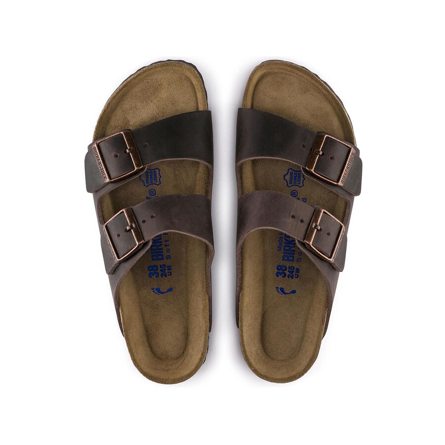 arizona soft footbed natural leather oiled