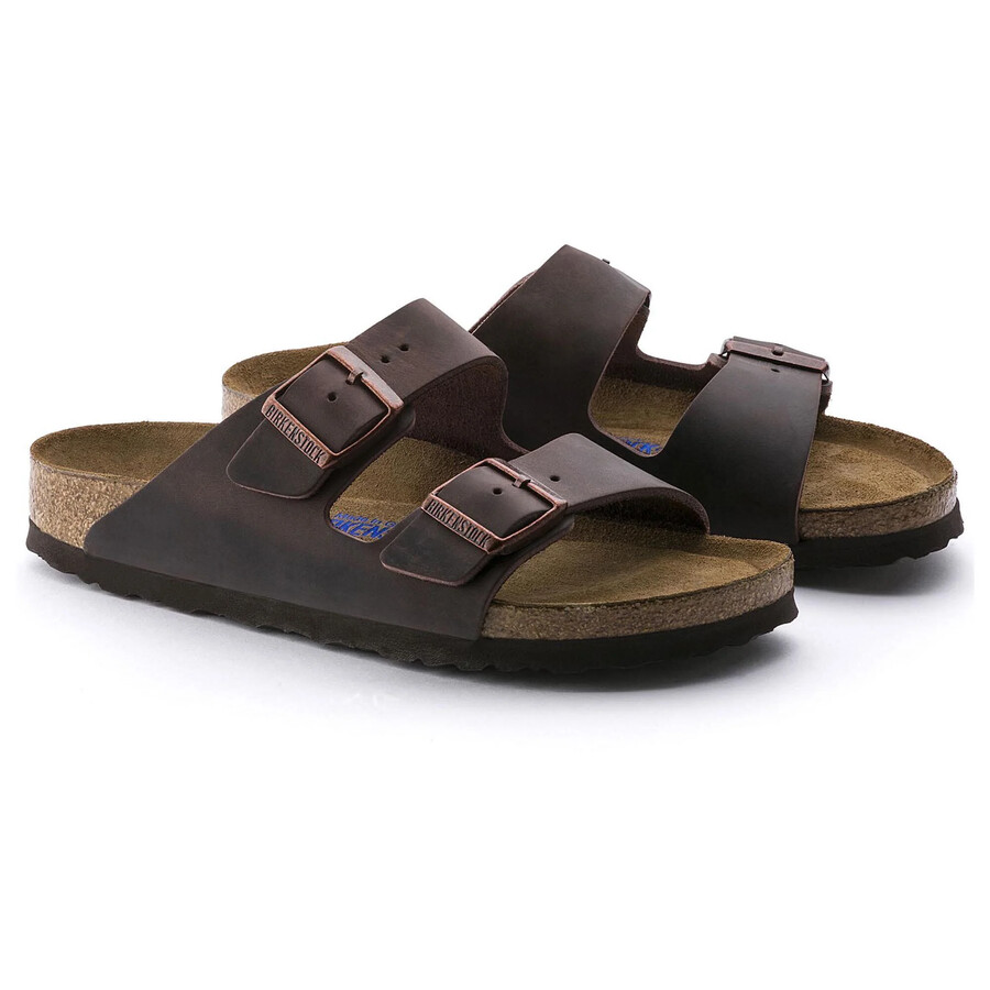 arizona soft footbed natural leather oiled