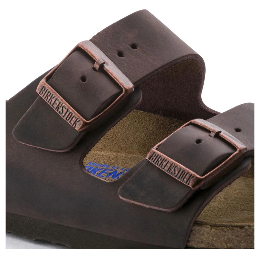 arizona soft footbed natural leather oiled