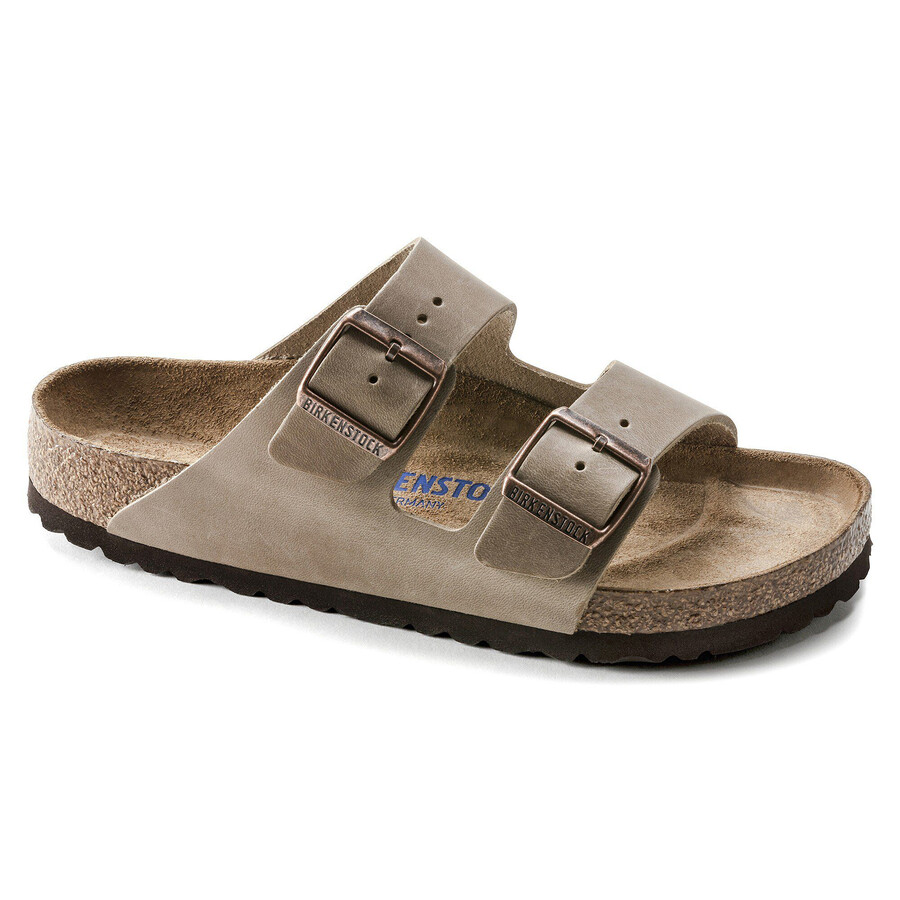 arizona soft footbed natural leather oiled