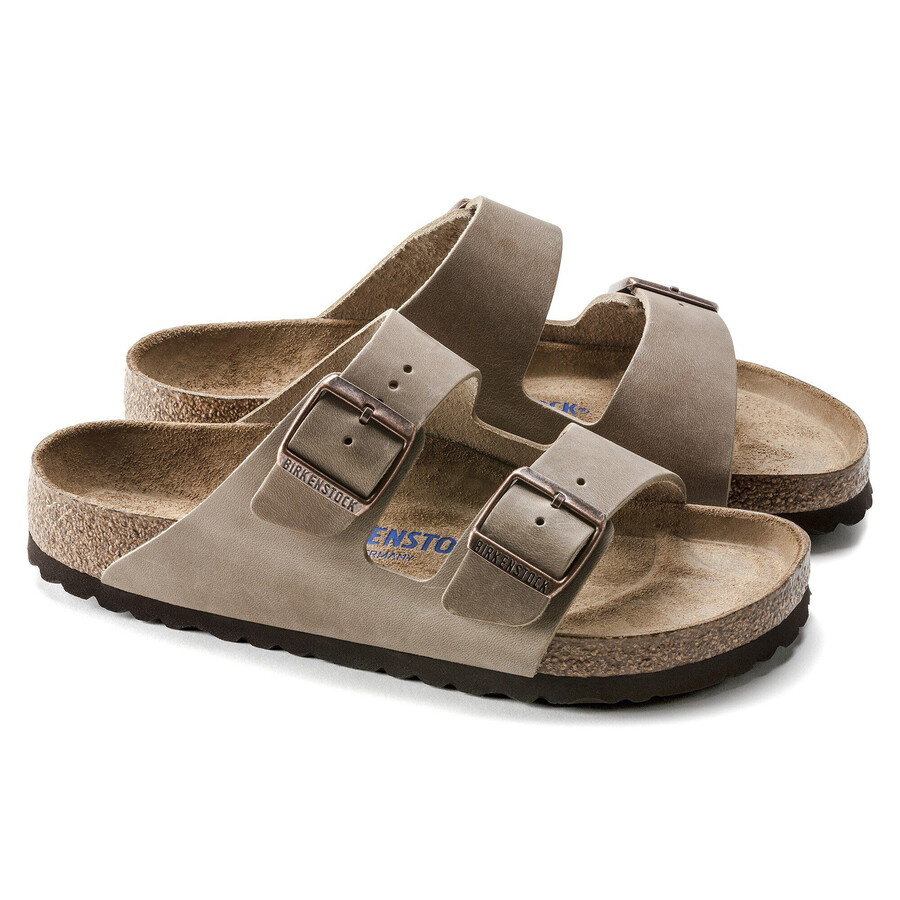 arizona soft footbed natural leather oiled