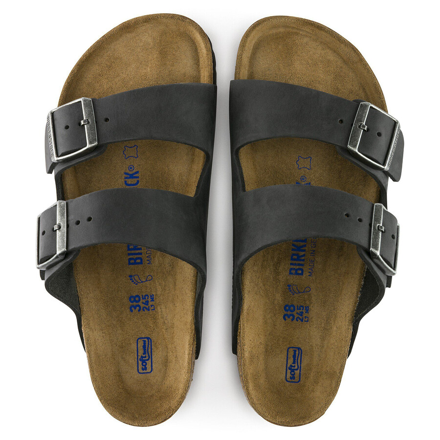 arizona soft footbed natural leather oiled