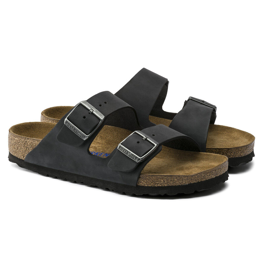 arizona soft footbed natural leather oiled