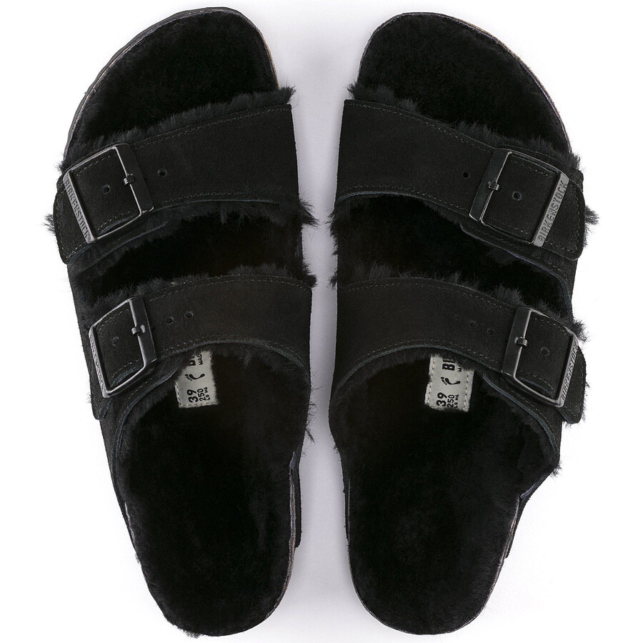 arizona shearling suede leather