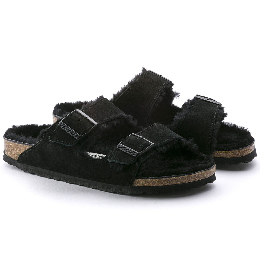arizona shearling suede leather