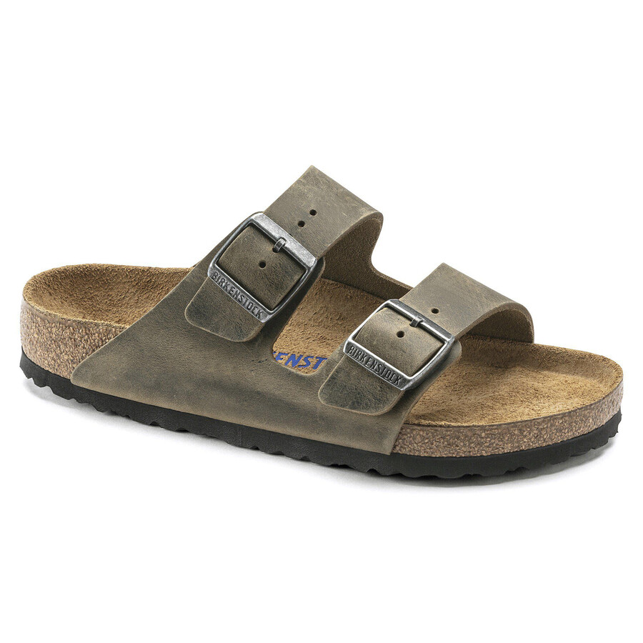 arizona soft footbed natural leather oiled