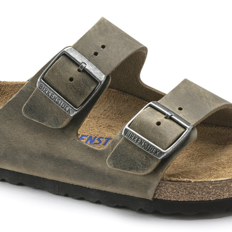 arizona soft footbed natural leather oiled