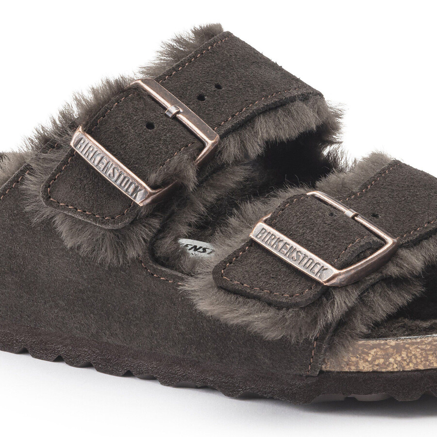arizona shearling suede leather