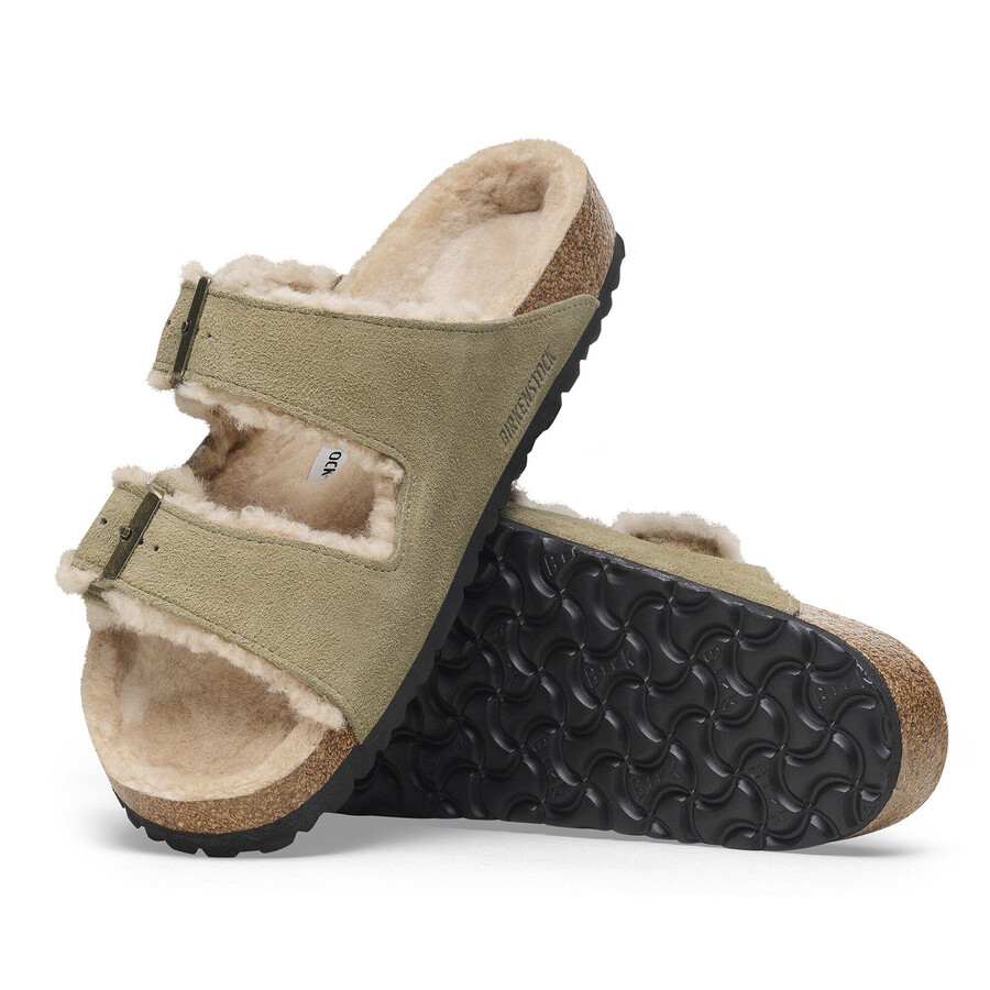 arizona shearling suede leather