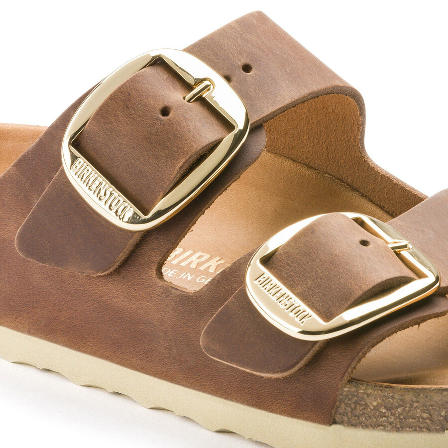 arizona big buckle natural leather oiled