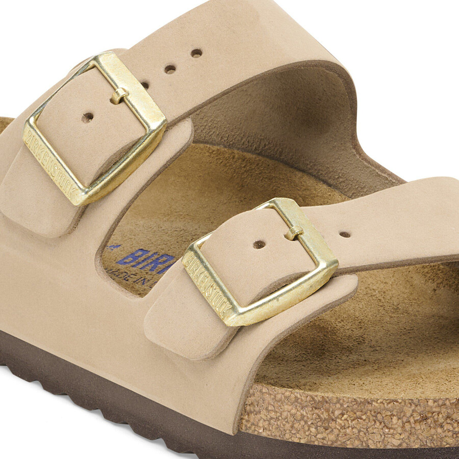 arizona soft footbed nubuk leather