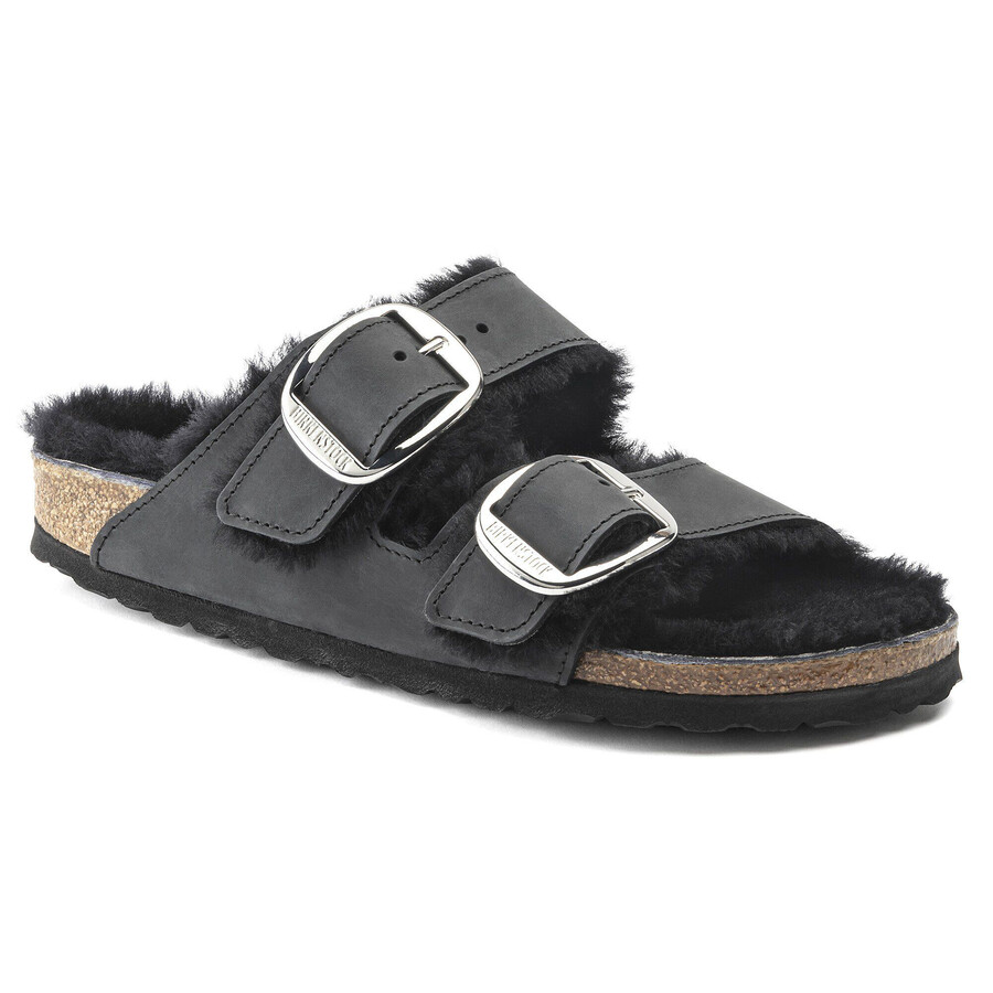 arizona big buckle shearling natural leather oiled