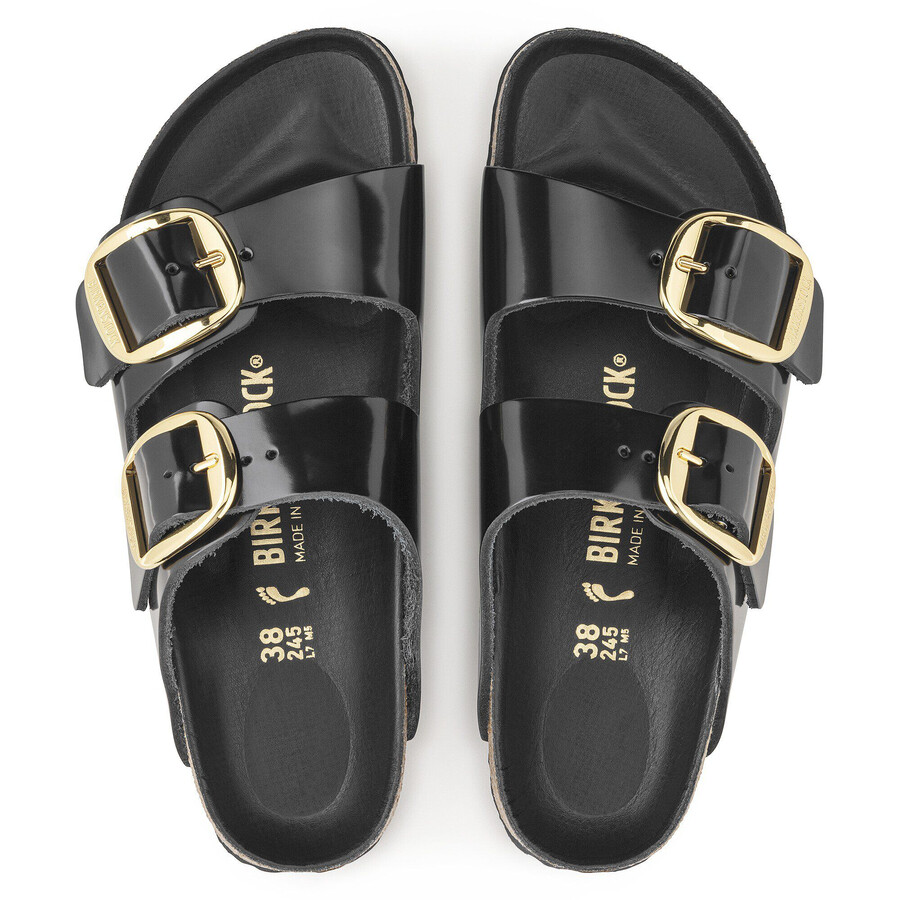 arizona big buckle natural leather patent