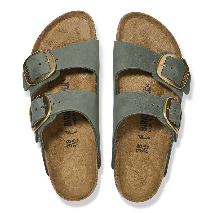 arizona big buckle nubuk leather